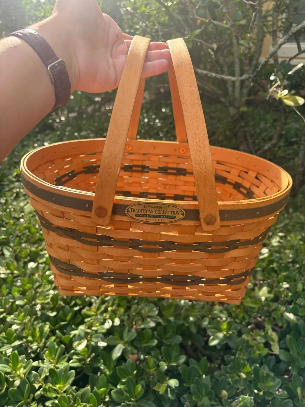 Longaberger 1996 Community Basket – Traditions Collection Traditions Collection